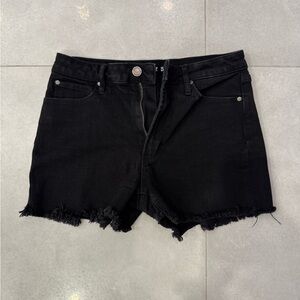 Articles of Society Black Denim Shorts